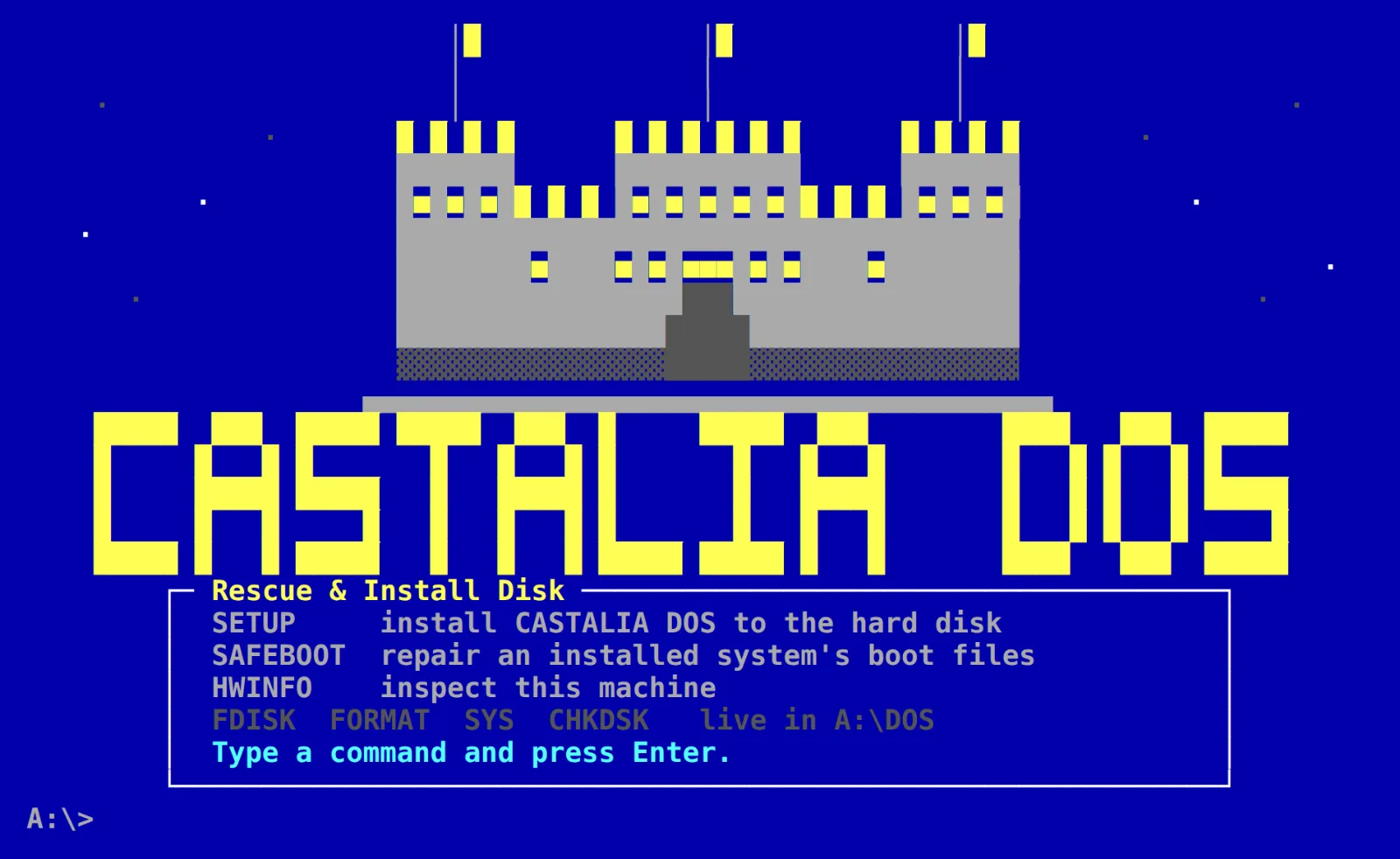 DISCO DE RESCATE E INSTALACIÓN