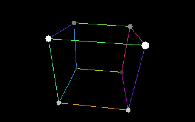 SCREENSAVER · WIREFRAME
