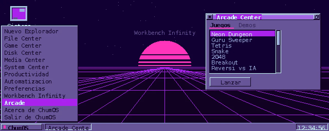 ESCRITORIO OUTRUN
