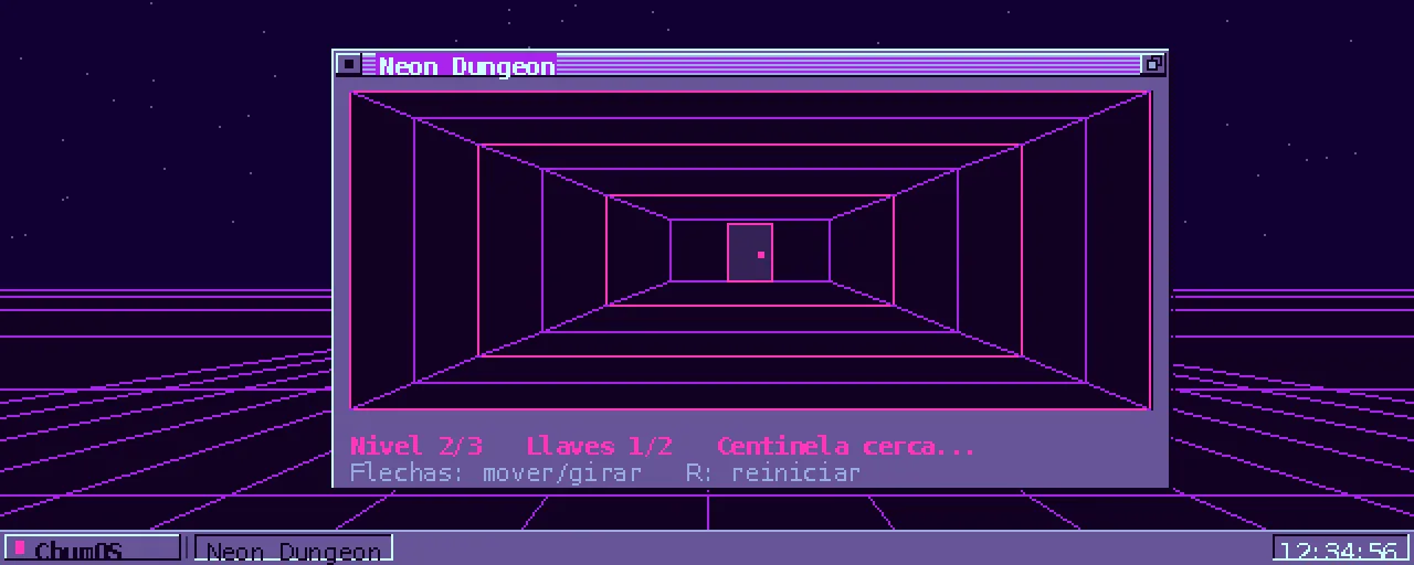 NEON DUNGEON · 3D