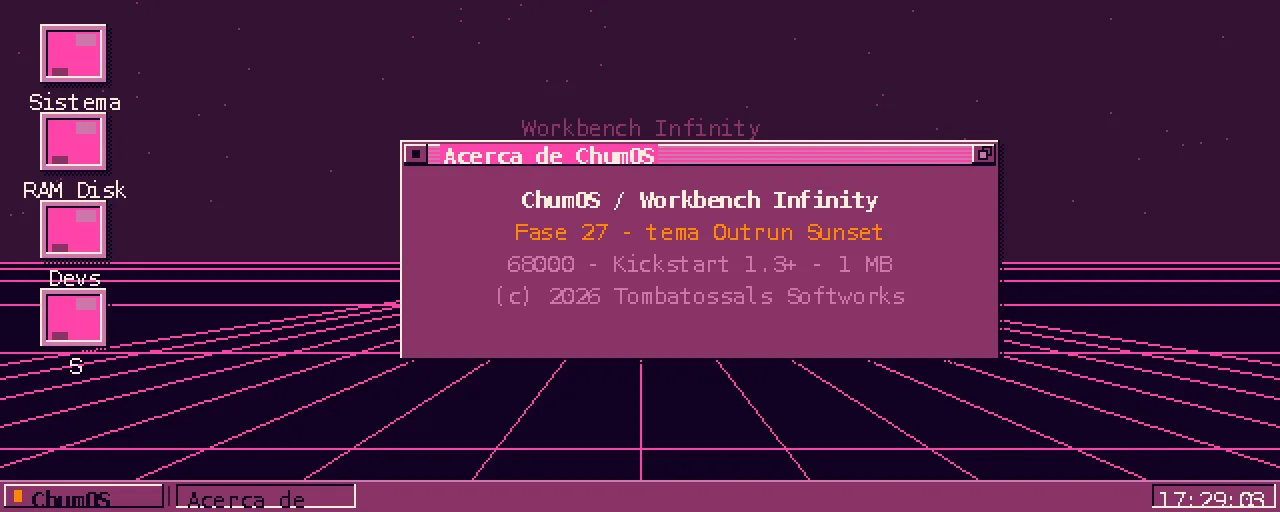 TEMA · OUTRUN SUNSET